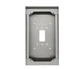 AIPHONE SBX-IDVF 11721 Surface Mount Box, Stainless Steel