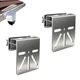 Gutter Mount for Eufy Solocam S340/E30, Stainless Steel Security Silvery2 