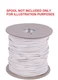 Garage Doors 100ft Cotton Rope #10 Cotton Fiber 5/16&Prime; Emergency Release Trolley