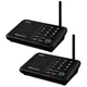 Wuloo Wireless Intercom System Range Up To 1 Mile 10 Channel 3 Code Wireless Bla