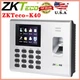ZKTeco K40 TCP/IP USB Biometric Fingerprint Time Attendance System with Battery