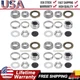 4 Sets 25580 14125A Trailer Hub Wheel Bearing Replace Kit Fit 5200-7000lbs Axles
