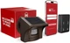 eMACROS Pro 4 Solar Driveway Alarm - 1/2 Mile Range, Rechargeable Base Stat
