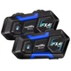 Fodsports FX4 Pro 4-Rider Motorcycle Bluetooth Intercom, 1200m Helmet Communi...