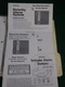 Large lot of Vintage Nutone alarm,radio-intercom,clock,chime etc Manuals 1980s+