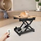 Electric Scissor Lift Table Hydraulic 130 lbs Adjustable Height 7.17-16.14in