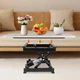 Electric Scissor Lift Table Hydraulic 130 lbs Adjustable Height 7.17-16.14in