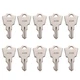 10PCS A126 Ignition Keys &ndash; Compatible with Linear Keypads (AK-11, MDKP, AKR-1)