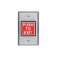 SDC 422U Push to Exit Button,2-7/8 in.W,Momentary 45LY10