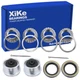 XiKe 2 Set Fits for 1'' 2000-2200 Lbs Axles Trailer Wheel Hub L44643/L44610 