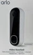 ARLO Video Doorbell 2nd Gen w/ Night Vision 180&deg; FOV White AVD3001-1WMNAS