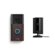 Ring Battery Doorbell with Smart Wi-Fi 2 Way Audio and Plug-in Indoor Camera