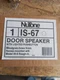 Nutone IS-67 Woodgrain Intercom Door speaker Lighted Pushbutton IS67 Door Chime