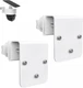2 Pack Gutter Mount Bracket for Eufy Security Solocam S340/E30/E42 and 4G LTE Ca