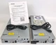 Valcom V-2924A + V-2925A Talkback Intercom System Lot w/ Boxes Powers On
