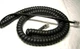 2-Pack Planet IP Phone Handset Cord VIP 1000T 2020PT Curly Coil Flat Black 12Ft