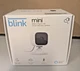 Blink Mini Compact Indoor Plug-in Smart Security Camera 1080p HD 2-Way Audio