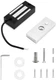 QWORK Electric Magnetic Lock, 60kg 130LBs Holding Force Magnetic... 