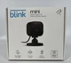 Blink Mini Indoor Plug-in HD Smart Security Camera WiFi Alexa Night Vision Black