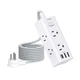Power Strip Surge Protector - 6 Widely Outlets with 3 USB Ports (1 USB C), 3-...