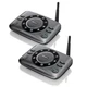 Wuloo Wireless Hands-Free Intercom System 2-Pack 2-Way 5280ft Full Duplex