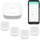 YoLink Water Leak Starter Kit: Hub + 4 Sensor 1 Without Siren, White