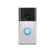 Ring Battery Doorbell Smart Wifi Video Doorbell with Two-way Talk Satin Nickel