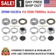 2 Sets Trailer Hub Wheel Bearing Replace Kit 25580 14125A Fit 5200-7000lbs Axles
