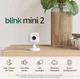 Blink - Mini Indoor 1080p Wireless Security Camera (2-Pack) - White