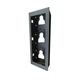 OPEN BOX Comelit UT9163 Flush-Mounting Frame for 3 Ultra Modules A-9