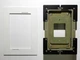 Wall-Smart 10-01-435-WH Retrofit Flush Mounts for ITP-E5500 5.5in Screen/White