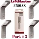LiftMaster 878MAX Garage Door Keypad Wireless and Keyless Entry System pack of 5