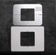 RETRO-5RH White Horizontal plastic cover plate Intercom IST IntraSonic