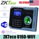 ZKTeco U160 Based Time Clock Fingerprint Password Employee Attendance Machine