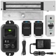 UHPPOTE Access Control Outswinging 600lb Electric Magnetic Door Lock Kit Sys...