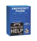 Viking Electronics ADA Compliant Blue Emergency Phone with Built-In Dialer