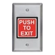 SDC 422U Push To Exit Button 2-7/8 Switch Action Momentary 422 PUSH SW MO 630