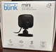 Blink Mini - 1 Compact Indoor Smart Security Camera, 1080p HD Video - Black