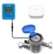 YoLink FlowSmart NSF Water Meter, Smart Water Usage Monitor and Water Leak De...