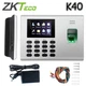 ZKteco K40 DC12V 1.5A W/Battery Fingerprint Time Attendance System  Biometric