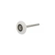 Garage Door Rollers 3&Prime; Tire 4 1/2" SS Stem Double Sealed Bearing 12' Door