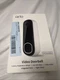 ARLO Video Doorbell 2nd Gen Battery Powered or Wired/Live HD Video - Black - New