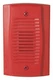 System Sensor MHR SpectrAlert Advance Mini-Horn 12/24Volt, Red