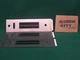 Lot of 3 vintage Nutone radio/intercom faceplates Brushed Aluminum Blemished/NOS