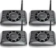 Wuloo Wireless Intercom System Long Range S600-P4 4 Pack