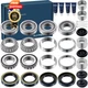 XiKe 4 Set Fits 25mm Axles Trailer Wheel Hub Kit, 30205 30205 + Seal ID 1.250 