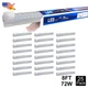 25 Pack 8Ft 72W 6500K Led Shop Lights 9000Lm Plug and Play T8 Basement Lights