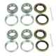 Sturdy Built 1 1/16 inch Trailer Wheel Bearing Kit, Bearings 44649 - Set of 2 