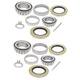 [2-Sets] 5,200-6,000 lbs. Trailer Hub Wheel Bearing Kit 25580/25520,