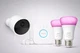 Philips Hue Secure Outdoor/Indoor Smart Security Camera w/Sensors, Bridge &Bulbs